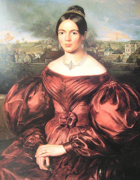 Louis Krevel Portrait of Marie Louise Stumm china oil painting image
